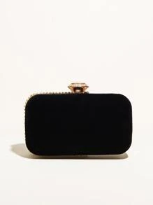 Bolso de cubo decorado con cristales, de diseño con cordón, de estilo casual de negocios, ligero. Bolso transparente de con cuentas de perlas falsas, bolso de noche elegante, exquisito y de lujo discreto con cristales, perfecto para fiestas, cenas, vestidos de fiesta de Navidad, para chica, mujer, novia