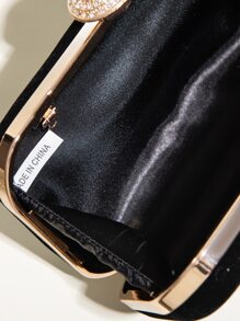 Bolso de cubo decorado con cristales, de diseño con cordón, de estilo casual de negocios, ligero. Bolso transparente de con cuentas de perlas falsas, bolso de noche elegante, exquisito y de lujo discreto con cristales, perfecto para fiestas, cenas, vestidos de fiesta de Navidad, para chica, mujer, novia