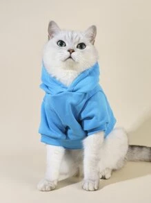 PETSIN 1入組卡通小熊印花寵物連帽衫 - 彩色 - 查看 4