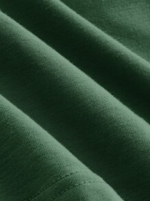 SHEIN MOD 撞色滾邊吊帶上衣 - 墨綠色 - 查看 3