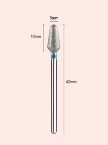 指甲鑽頭，用於指甲鑽E銼刀1入組金屬指甲鑽頭，用於丙烯酸凝膠指甲鑽頭美甲修腳去除工具，用於丙烯酸指甲凝膠快速去除沙龍家庭指甲護理用品 - 彩色 - 查看 3