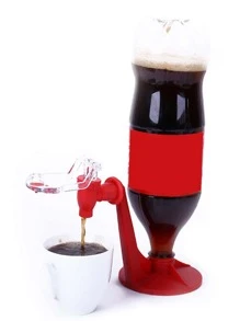 1入組塑膠飲料瓶倒置飲水機極簡飲水機 - 紅色 - 查看 5