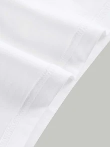 SHEIN MOD Top de tirantes pecho con fruncido - Blanco - Ver 4