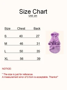 1入組長毛絨寵物浴袍 - 紫色 - 查看 8