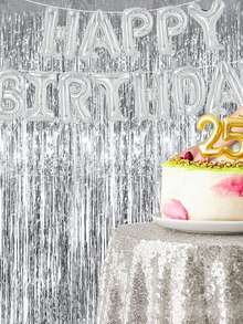 2入組1*2m雨滴簾幕,派對裝飾、背景簾幕、門窗裝飾