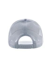 KKISSBAOBEI 1 Piece Unisex Wolf Embroidered Adjustable Baseball Cap, Truck Driver Hat For Spring, Summer, Outdoor, Beach, Sports - Light Grey - View 5