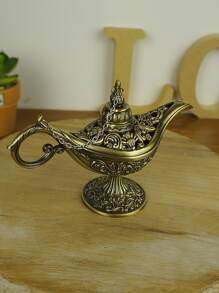 1入組鋁製香爐復古設計家用香爐 - 銅色 - 查看 5