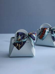 1入組絲巾裝飾禮品搞笑禮品包裝盒適用於派對 - 藍色 - 查看 1