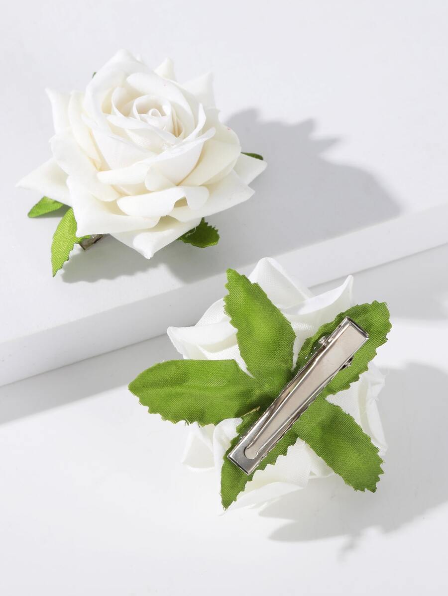 2pcs Flower Decor Hair Clip Boho for Sale Australia New Collection