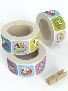 300pcs Cartoon Graphic Sticker - Multicolor - View 11