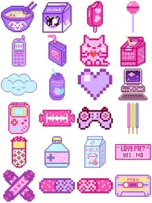 48入組卡通圖案貼紙 - 彩色 - 查看 4