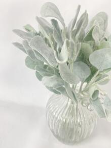 1 cây nhựa nhân tạo, cây nhân tạo để trang trí nhà cửa và tiệc tùng - Màu xanh Bạc hà - Xem 4