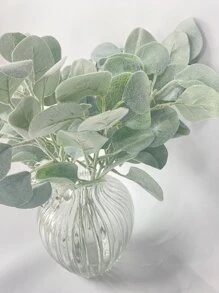 1 cây nhựa nhân tạo, cây nhân tạo để trang trí nhà cửa và tiệc tùng - Màu xanh Bạc hà - Xem 5