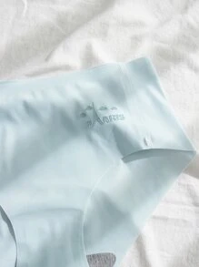 5pack Letter Graphic Panty Set - Multicolor - View 5