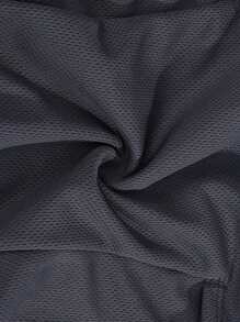 1pc Men Solid Snap Button Casual Bucket Hat & 1pc Balaclava Cap For Outdoor - Black - View 2