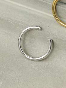 Charm-In Vòng bít trang trí bằng đá khối Zirconia - Bạc - Xem 4