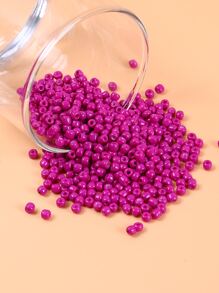 150pcs/set 4mm DIY Bead - Hot Pink - View 1