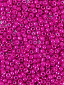 150pcs/set 4mm DIY Bead - Hot Pink - View 4