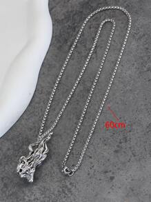 男士骷髏吊墜項鍊