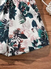 Áo liền quần Gái Cắt ra Gân đan Nhiệt đới Boho - Nhiều màu - Xem 5