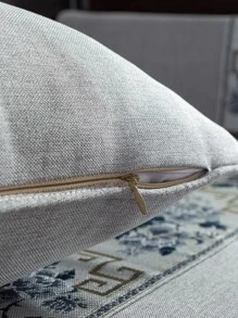 1入組枕套,不附帶填充,適用於腰枕或者軟墊 - 灰色 - 查看 2