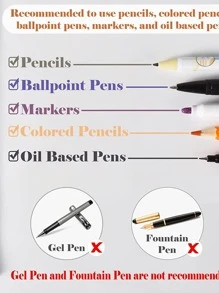 50入組透明便簽-3x3英寸透明便簽防水自粘半透明便簽墊適用於書籍註釋學校和辦公室