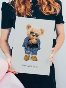 1 Sợi Hóa Học Đóng Khung Tranh Hoạt Hình Hoa Văn Treo Tường Tranh Nghệ Thuật Cho Trang Trí Tường Nhà - Nhiều màu - Xem 8