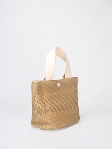 Túi Xách tay Nữ - Màu Khaki - Xem 2