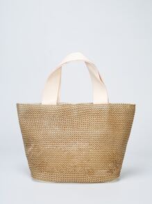 Túi Xách tay Nữ - Màu Khaki - Xem 5