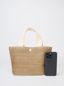 Túi Xách tay Nữ - Màu Khaki - Xem 6