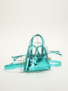 Túi đeo chéo Nữ - màu xanh lá - Xem 3