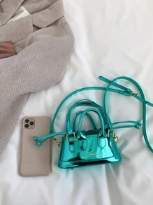 Túi đeo chéo Nữ - màu xanh lá - Xem 7