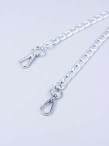Silver Chain Link Handbag Strap