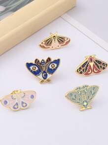 ROMWE 5pcs Butterfly Decor Brooch - Multicolor - View 3
