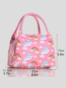 BRIVILAS 1入組卡通圖案便當袋