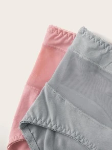 3pack Solid Panty Set