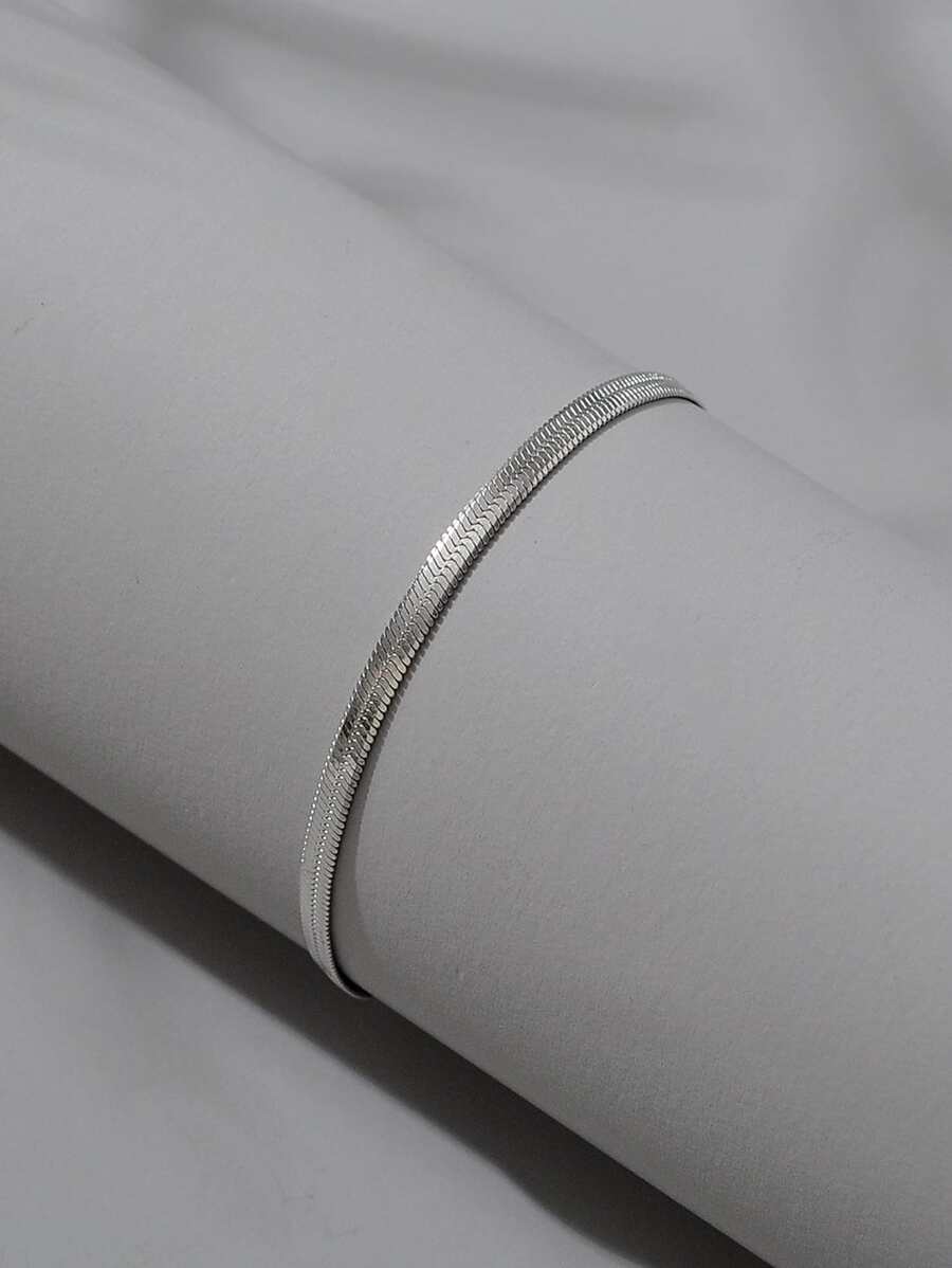 Bông tai dạng vòng tối giản bằng thép không gỉ thời trang và phổ biến dành cho nam giới làm quà tặng trang sức và tạo vẻ ngoài sành điệu - Bạc - Xem 1