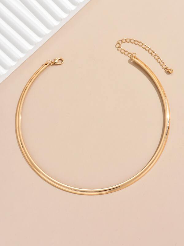 Minimalist Solid Choker SHEIN UK