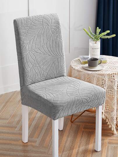 1/ 4/ 6 غطاء كرسي بتصميم نباتات استوائية بسيطة للغرفة المعيشة