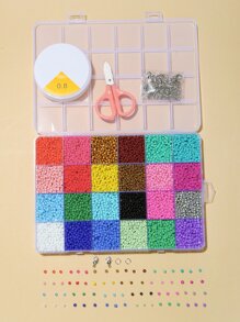 4入組/套釘珠DIY首飾配件套裝 - 彩色 - 查看 1