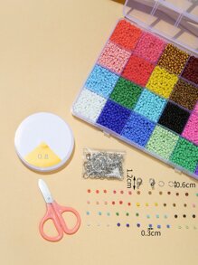 4入組/套釘珠DIY首飾配件套裝 - 彩色 - 查看 3