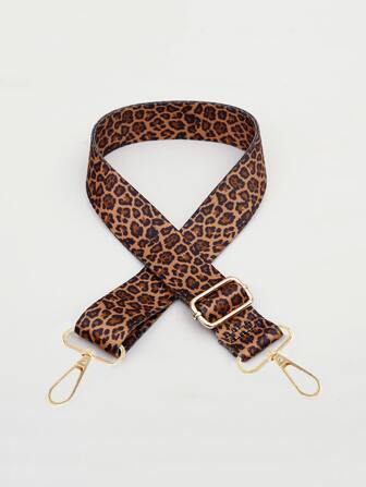 Leopard Bag Straps Women Shoulder Messenger Bags DIY Adjustable Strap Bag Part Accessories Female Leopard Print