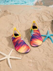 Soft & Comfortable Yoga/Beach Water Shoes For Kids - Multicolor - View 3