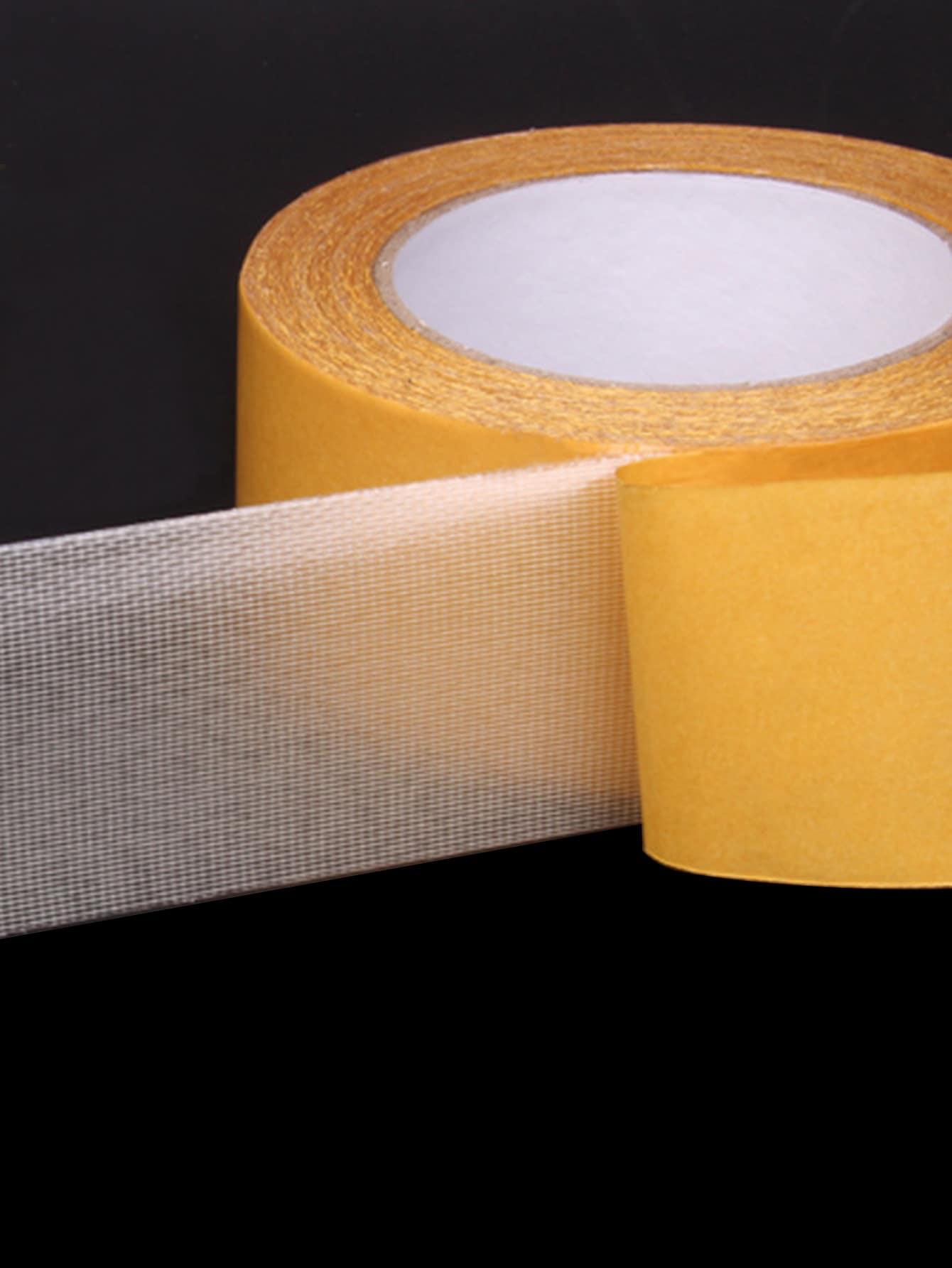 1pc Double-sided Tape, Fiber Strong Adhesive Patch For Home - Clear - View 1