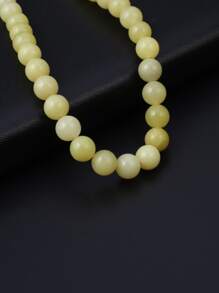 Hạt pha lê tự nhiên 1 sợi - Màu vàng - Xem 6