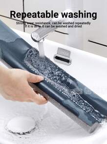 1入組條家用塑料密封條黑色防水密封膠帶 - 黑色 - 查看 3