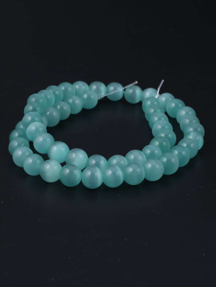 1 hebra Accesorio de joya DIY cuenta - Verde Lima - Ver 1