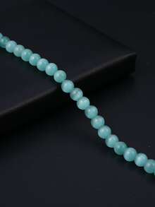 1 hebra Accesorio de joya DIY cuenta - Verde Lima - Ver 5