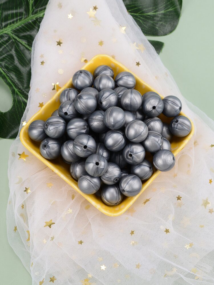 100pcs/set Silicone Beads DIY Jewelry Accessory