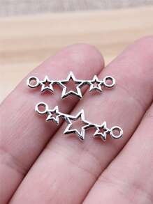 25pcs/set Star Pendant Connectors